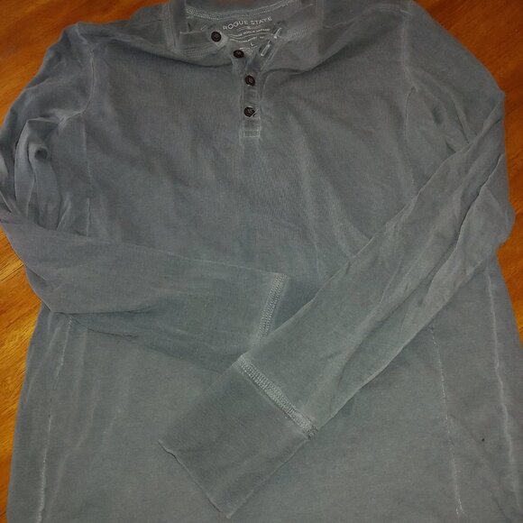 Rogue State Vintage - Button Up Long Sleeve Shirt - Lge (weathered look) - Picture 4 of 9